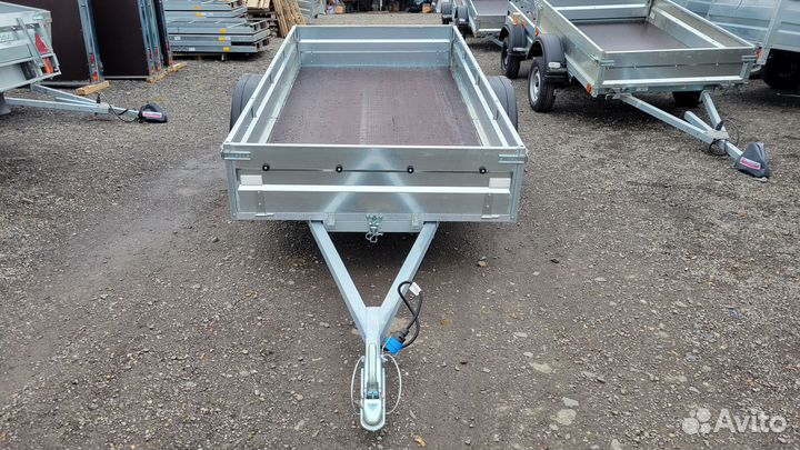 Легковой прицеп цинк 2.5 м на 1.3 м борт 320 см