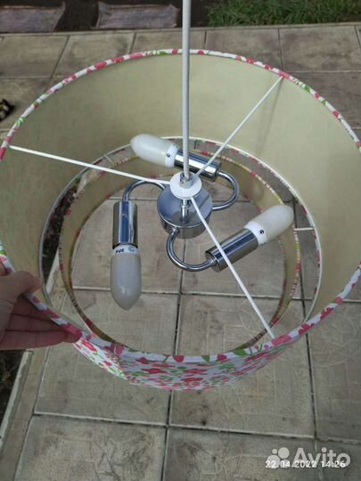 Люстра абажур