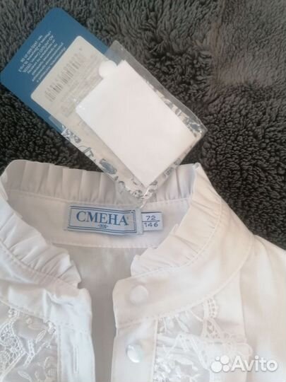 Блузка школьная для девочки 146 р