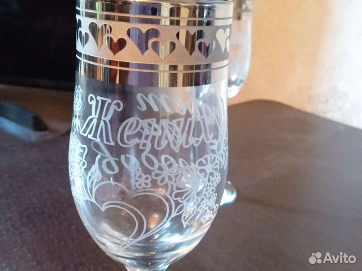 Свадебные фужеры