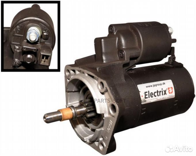 JP group 1190301600 Стартер 12V 09 Kw electrix DK