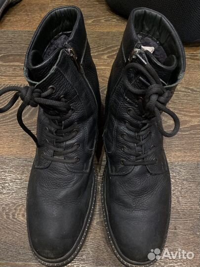 Ботинки зимние натуральная кожа мужские 44 размер