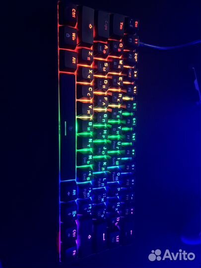 Игровая клавиатура panteon t3 red switches
