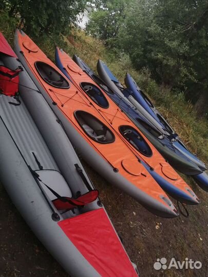 Сплавы на байдарках 1,2,3 и 4х местные