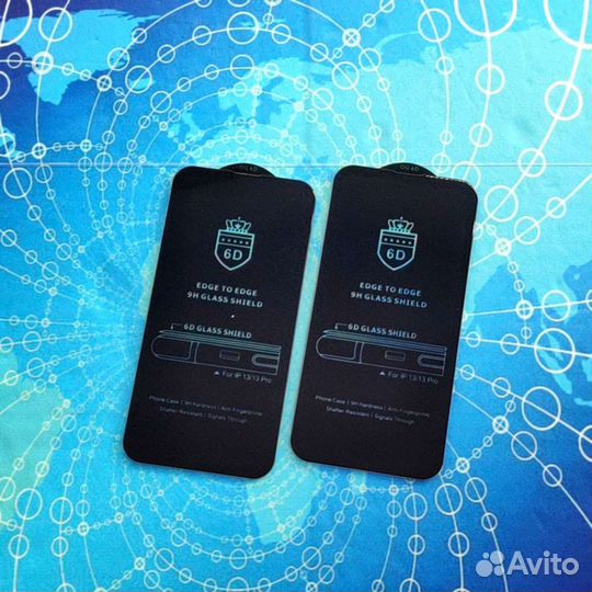 Защитное стекло iPhone 13 / 13Pro /13 Mini с олеоф