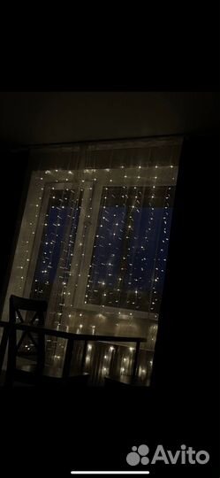Гирлянда штора