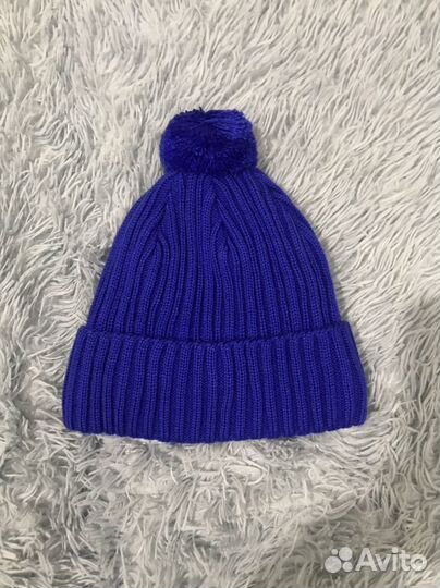 Шапка зимняя с помпоном