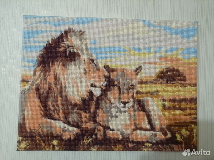 Портреты из алмазной мозаики