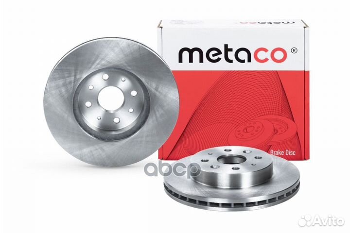 Диск тормозной KIA RIO 00- перед. 3050234 metaco