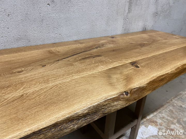 Столешница из дуба в ванную