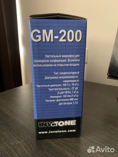 Микрофон invotone GM 200