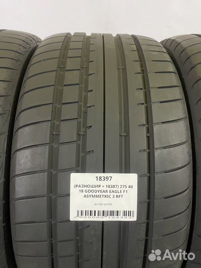 Goodyear Eagle F1 Asymmetric 3 245/45 R18 и 275/40 R18