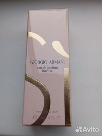 Парфюм Giorgio Armani Si intense 15 ml новые