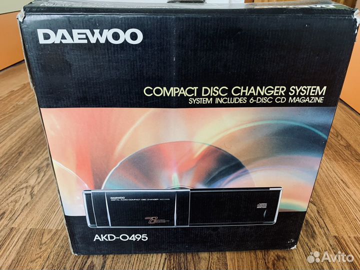 Cd чейнджер daewoo akd-0495