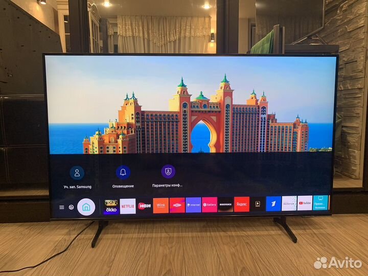 Tv. Samsung SMART Qled 4k 50 диагональ Qe50q60abu