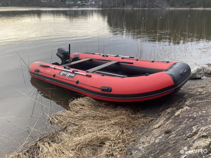 Лодка пвх river boats 430 mercury 6