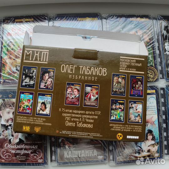 Олег Табаков Избранное, мхт имени А.П.Чехова 10DVD
