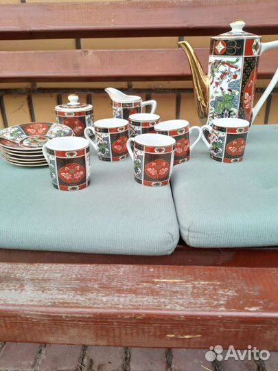 Японский кофейный сервиз