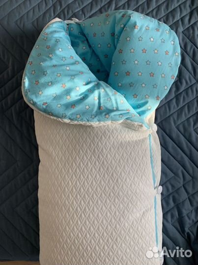 Конверт на выписку для мальчика осень-зима