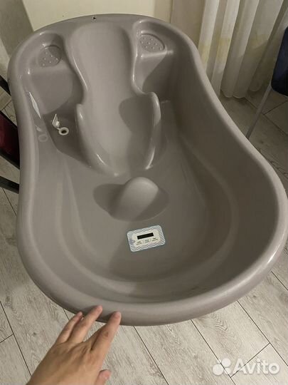 Ванночка для купания с горкой