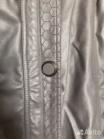 Куртка кожаная