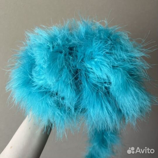 Боа из перьев 2шт