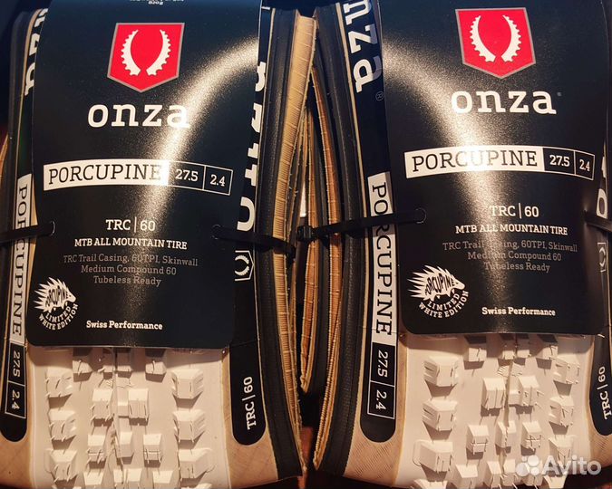 Покрышки mtb Onza Porcupine 27.5x2.4 TR 60TPI 820g