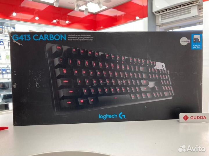 Клавиатура, Logitech G413 carbon