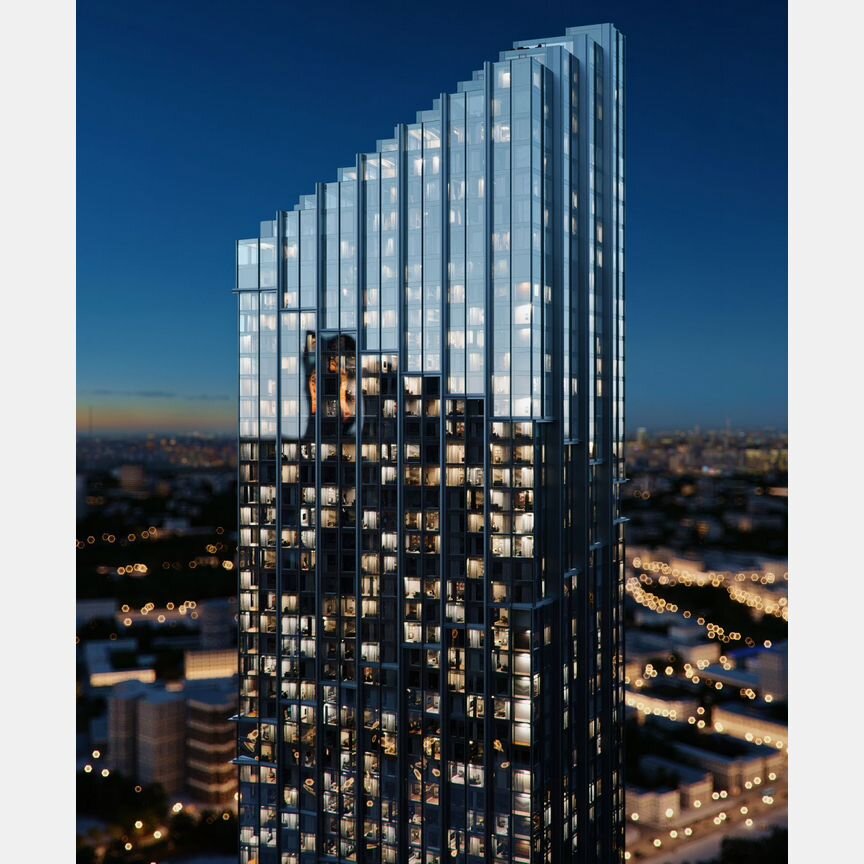 2-к. квартира, 83,9 м², 27/85 эт.