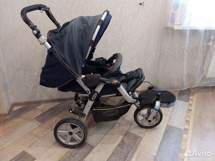 Коляска прогулочная Jane Slalom Pro+теплый конверт