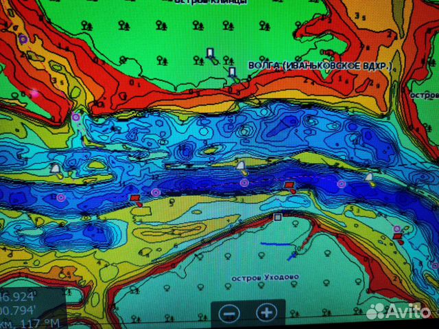 Карта глубин garmin bluechart g3