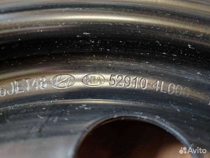 Штампованные диски r15 4х100