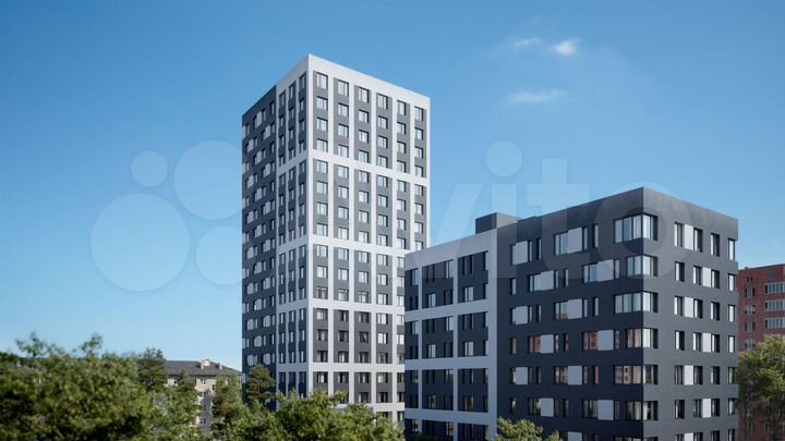 Квартира-студия, 23 м², 17/19 эт.