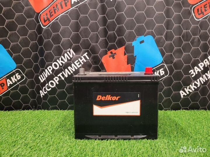 Аккумулятор delkor 75 Ah о.п. 600A