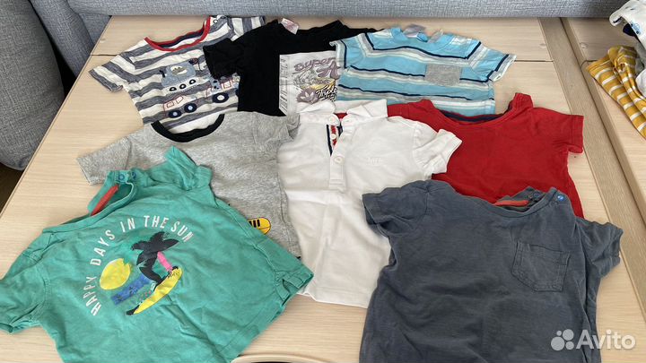 Пакет вещей на мальчика 9 12 месяцев (24 шт.)