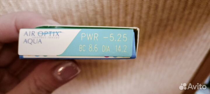 Линзы контактные air optix