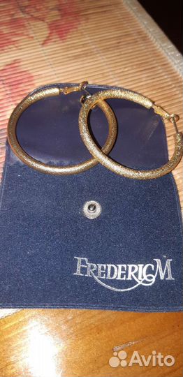 Серьги кольца