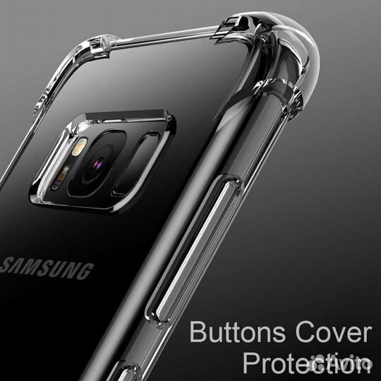 Прозрачный чехол на Samsung s10e