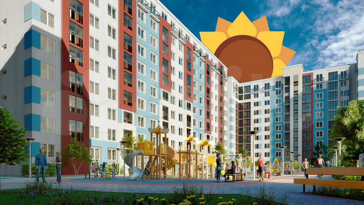 2-к. квартира, 58 м², 5/10 эт.