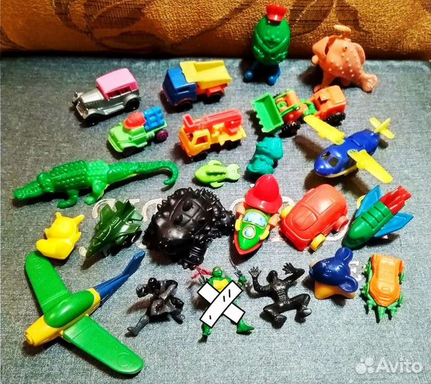 Игрушки Киндер сюрприз, пасьянс