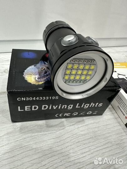 Подводный фонарик (разные цвета)