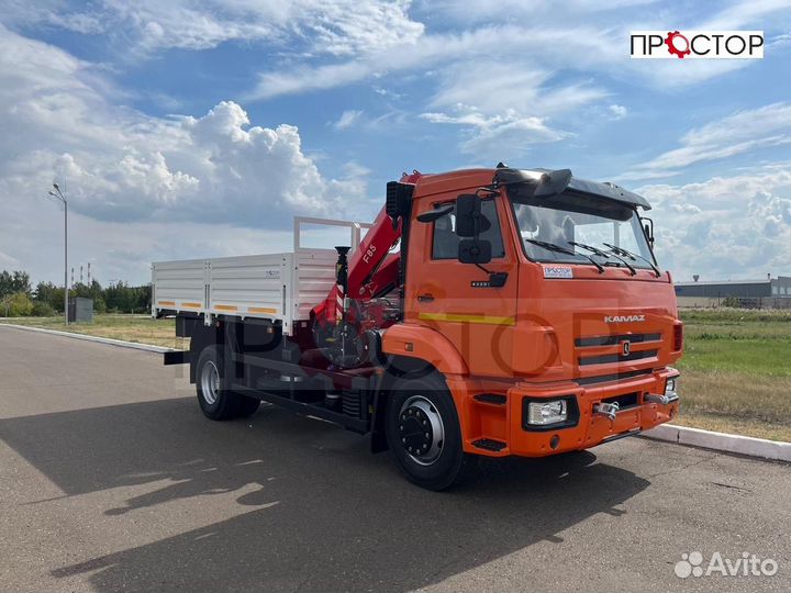 КамАЗ 43253 с КМУ, 2023