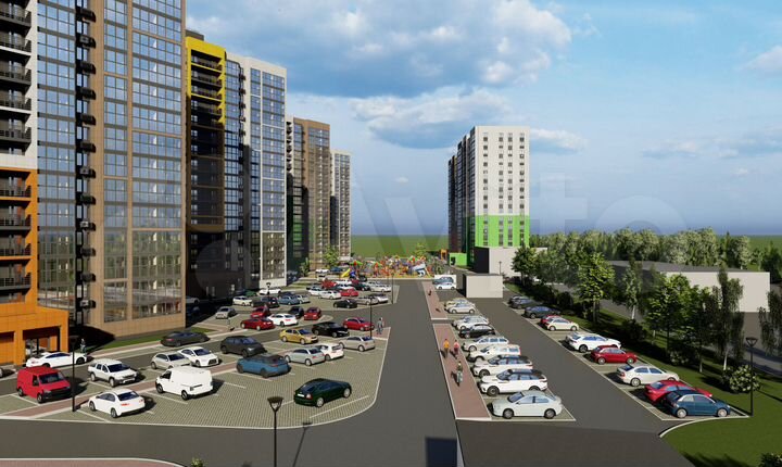 2-к. квартира, 49,9 м², 9/16 эт.