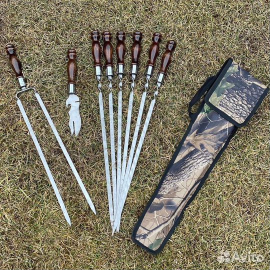 Набор шампуров в колчане «Лес»