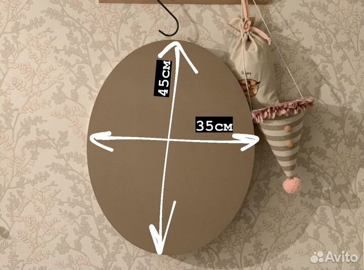 Деревянное панно в детскую комнату Mrs Mighetto