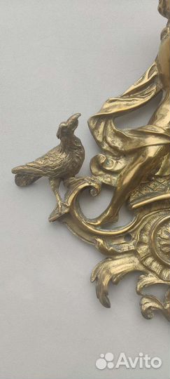 Античное медное украшение 19 век Франция