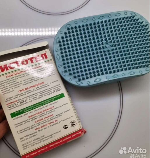 Ошейник для собак и кошек с чесалкой