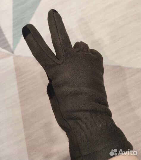Перчатки флисовые, горные, замшевые