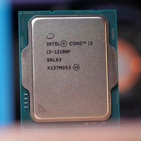 Новый процессор intel i3 12100f