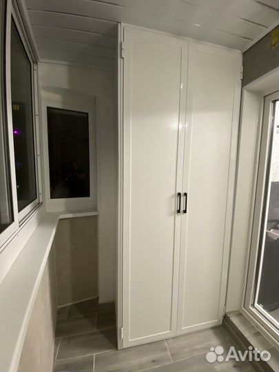 Влагостойкий шкаф на балкон на заказ с доставкой